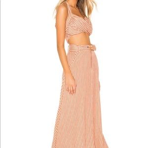 Free People Two Piece Co-Ord Maxi Skirt Set